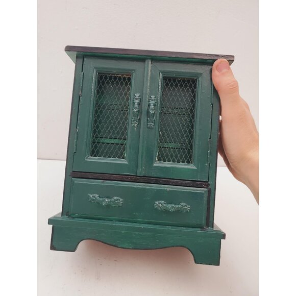 Vintage Gunther Mele 1970's wooden jewelry box. Jewellery with drawers. Vintage - Picture 3 of 10